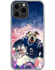 Funda personalizada para teléfono con perro 'New England Doggos'