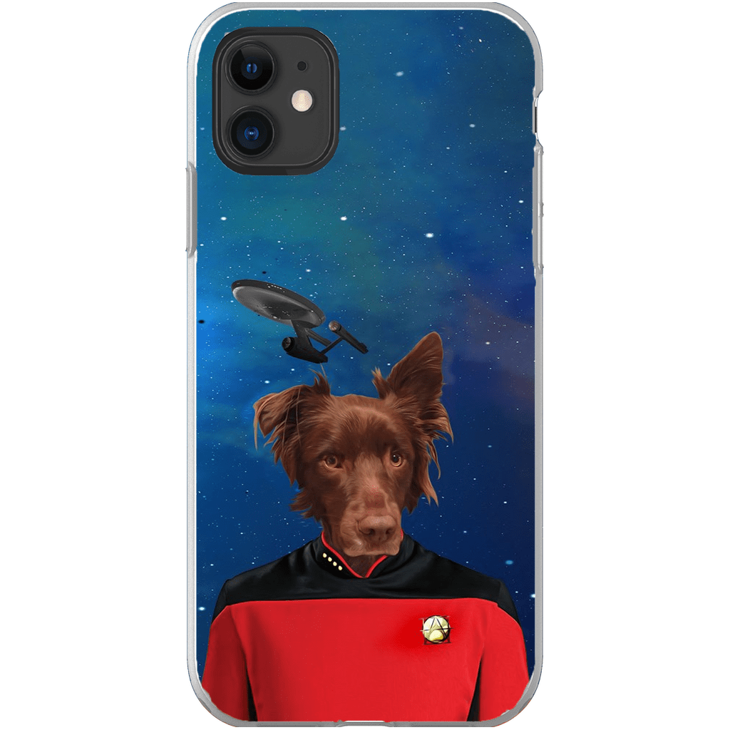 Funda para móvil personalizada &#39;Doggo-Trek&#39;