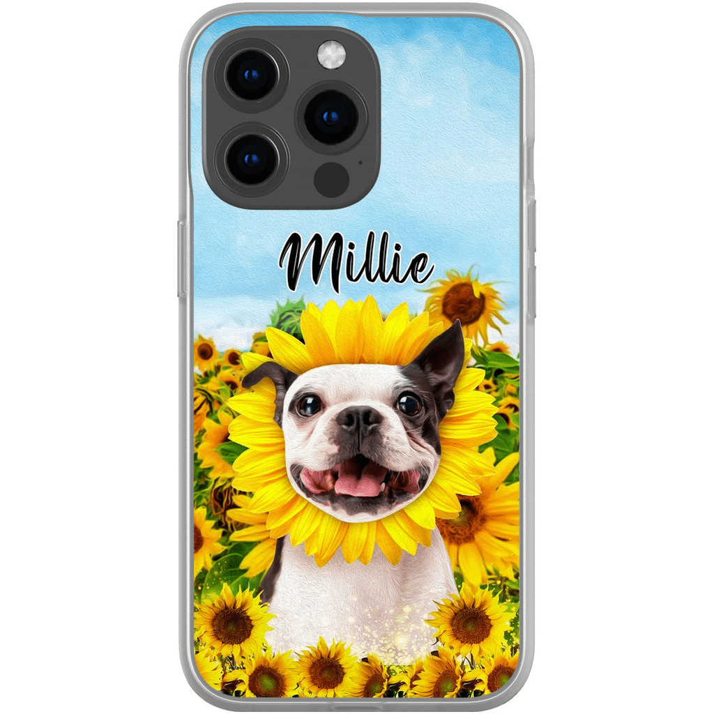 Funda para móvil personalizada &#39;El Girasol&#39;