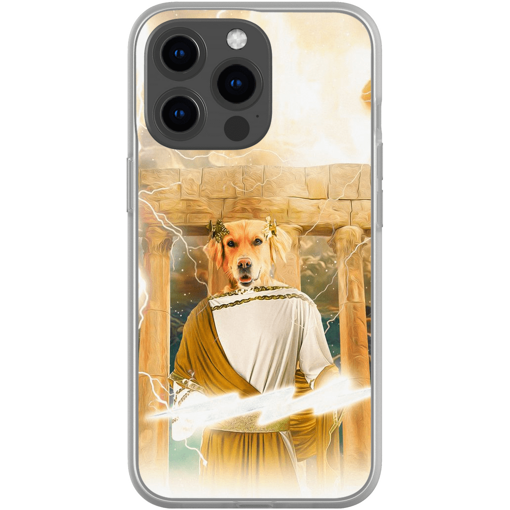 Funda para móvil personalizada &#39;Zeus Doggo&#39;