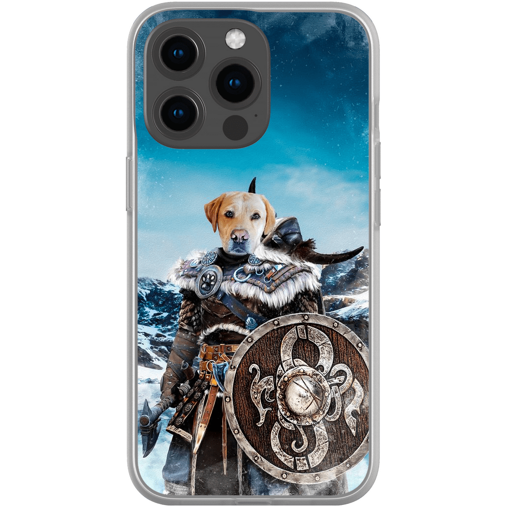 Funda para móvil personalizada &#39;Guerrero vikingo&#39;