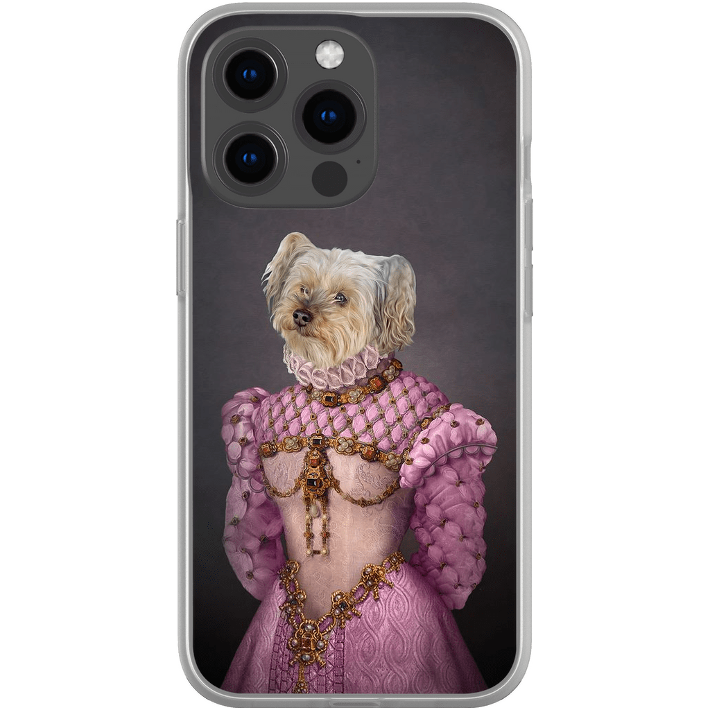 Funda para móvil personalizada &#39;La Princesa Rosa&#39;