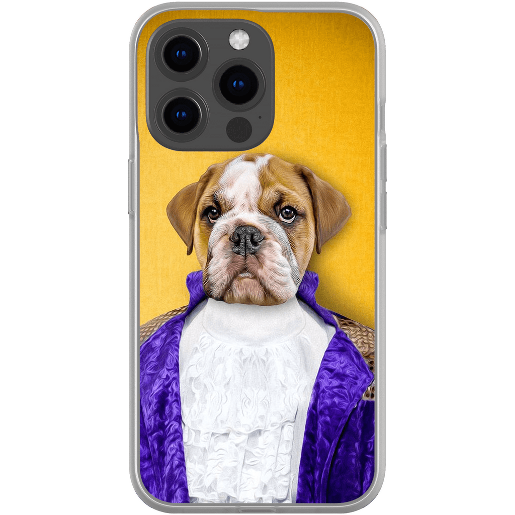 Funda para móvil personalizada &#39;El Príncipe-Doggo&#39;