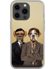 'The Woofice' Funda personalizada para teléfono con 2 mascotas