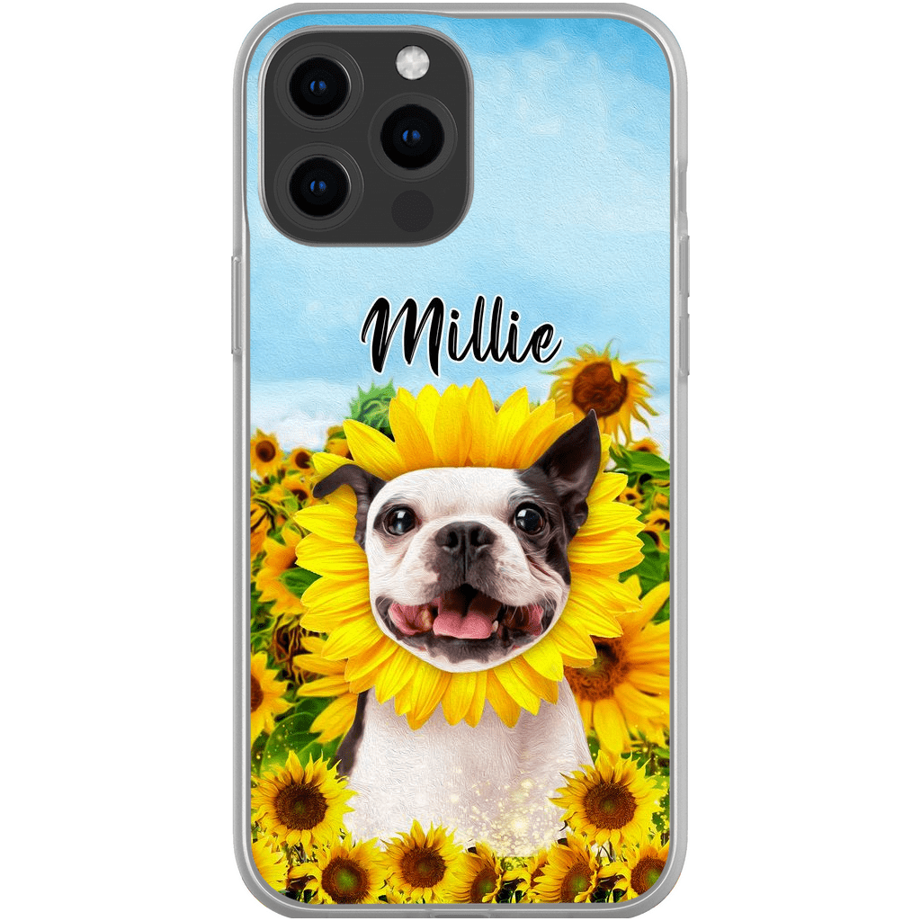 Funda para móvil personalizada &#39;El Girasol&#39;