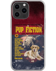 Funda personalizada para teléfono con 2 mascotas 'Pup Fiction'