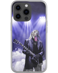 Funda para móvil personalizada 'El Rockero'