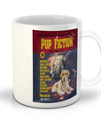 Taza personalizada para 2 mascotas 'Pup Fiction'