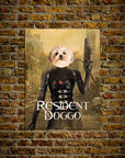 Póster Mascota personalizada 'Resident Doggo'