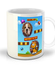 Taza Mascota personalizada videojuego retro