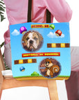 Bolsa Tote Mascota Personalizada Videojuego Retro