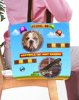 Bolsa Tote Mascota Personalizada Videojuego Retro