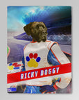 Manta personalizada para mascotas 'Ricky Doggy'