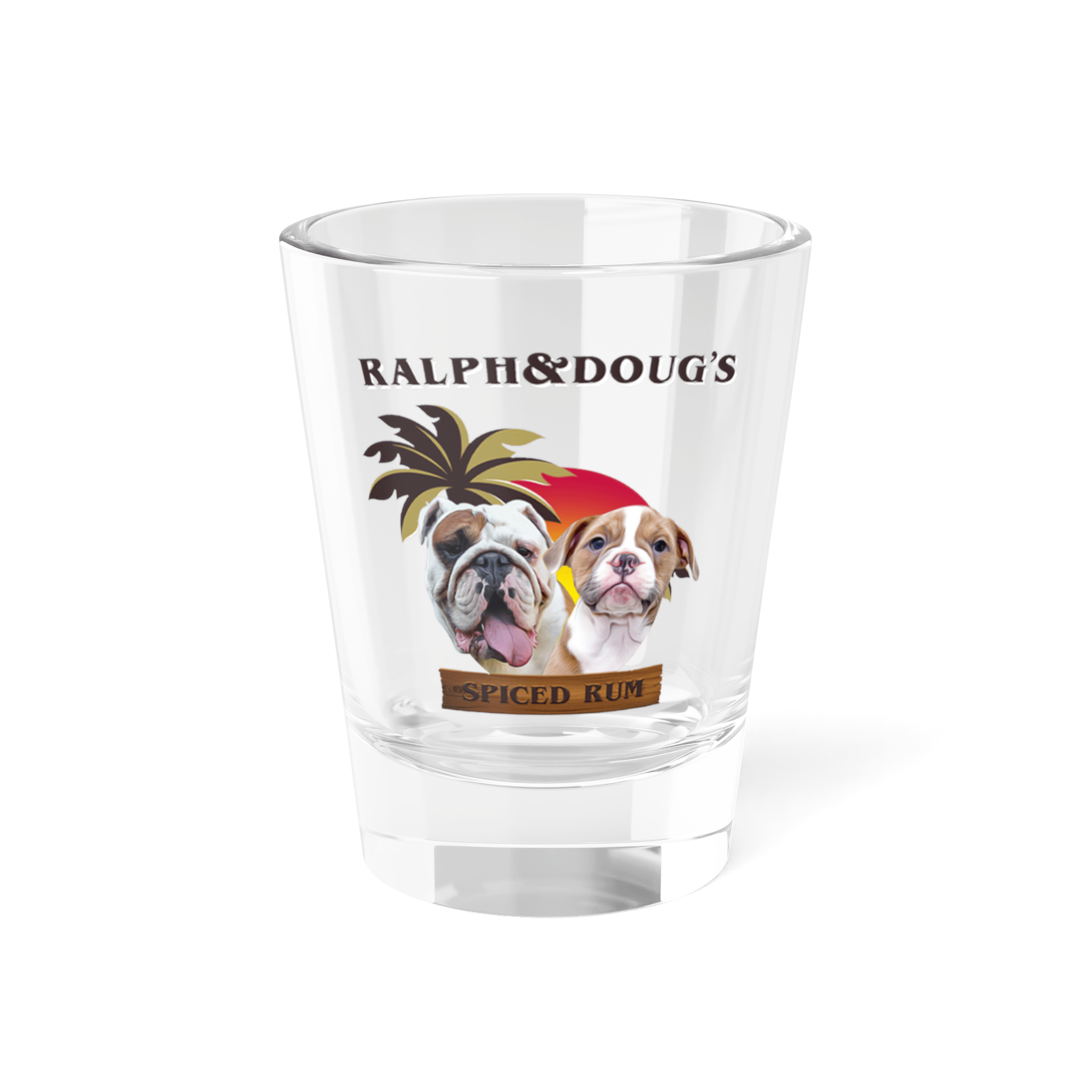 Vasos de chupito personalizados para mascotas 