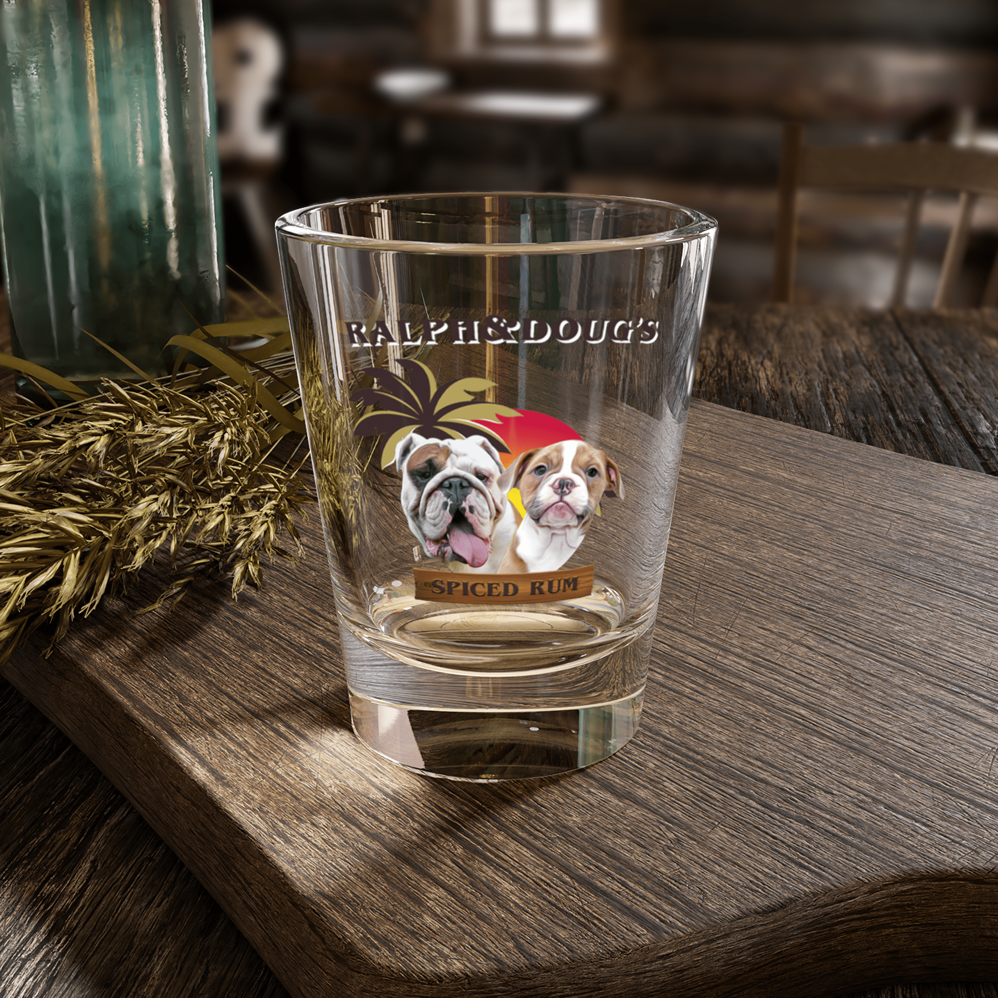 Vasos de chupito personalizados para mascotas 