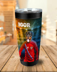 Vaso personalizado 'Rusia Doggos Soccer'