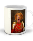 Taza personalizada para mascota 'Sargento Bork'