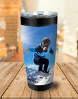 Vaso personalizado 'El snowboarder'