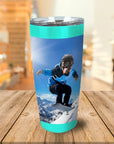 Vaso personalizado 'El snowboarder'