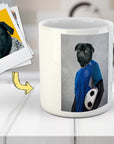 Taza Personalizada para Mascotas 'El Futbolista'