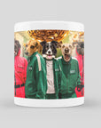 Taza personalizada para 5 mascotas 'Squid Paws'