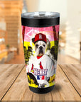 'Calle. Vaso personalizado de Louis Cardipaws