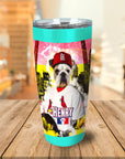 'Calle. Vaso personalizado de Louis Cardipaws