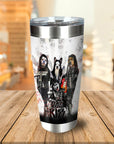 Vaso personalizado para 4 mascotas 'Kiss Doggos'