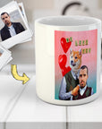 Taza personalizada de Step Doggo/San Valentín humano