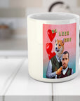 Taza personalizada de Step Doggo/San Valentín humano