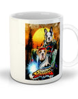 Taza personalizada para 2 mascotas 'Street Doggos 2'