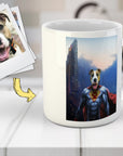 Taza personalizada para mascotas 'Super Dog'