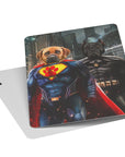 'Superdog &amp; Batdog' Naipes Personalizados de 2 Mascotas