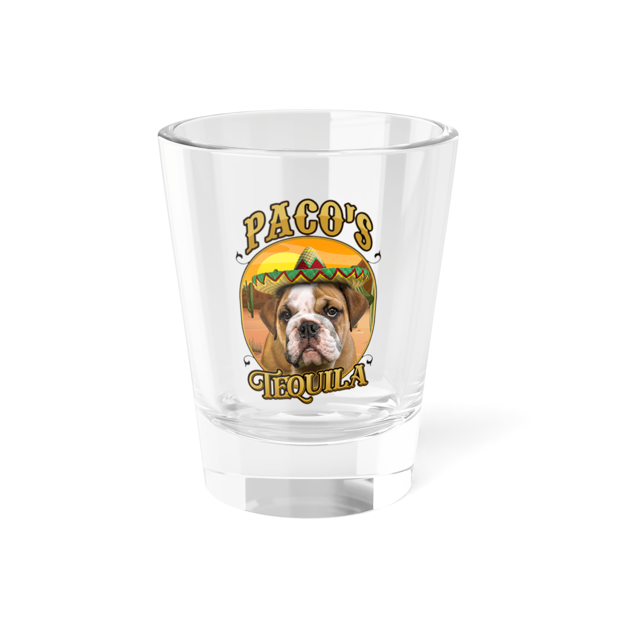 Vasos de chupito personalizados para mascotas 