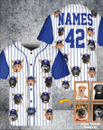 Camiseta de béisbol personalizada de los Texpaws Rangers