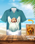 Camisa hawaiana personalizada (El(los) ángel(s): 1 - 4 mascotas)