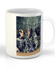 Taza personalizada con 3 mascotas 'The Army Veterans'