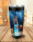 Vaso personalizado 'El jugador de baloncesto'