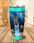 Vaso personalizado 'El jugador de baloncesto'