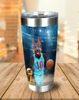 Vaso personalizado 'El jugador de baloncesto'