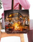 Bolsa Tote Personalizada para 4 Mascotas 'The Campers'