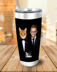 Vaso personalizado 'Los Padres Gatos'