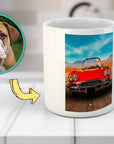 Taza personalizada para mascotas 'The Classic Paw-Vette'