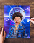 Puzzle personalizado para mascotas 'The Disco Doggo'