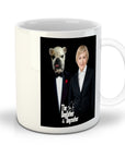 Taza personalizada para mascota/humano 'The Dogfather &amp; Dogmother'