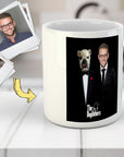 Taza personalizada para mascota/humano 'The Dogfathers'