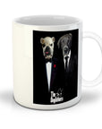 Taza personalizada con 2 mascotas 'The Dogfathers'