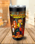 Vaso personalizado para 4 mascotas 'The Doggies'