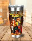 Vaso personalizado para 4 mascotas 'The Doggies'