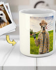 Taza personalizada para mascotas 'El granjero'